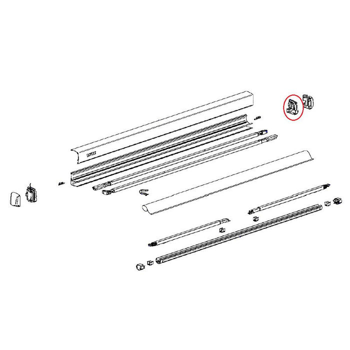 Thule Thule Endplate Assy R 3200