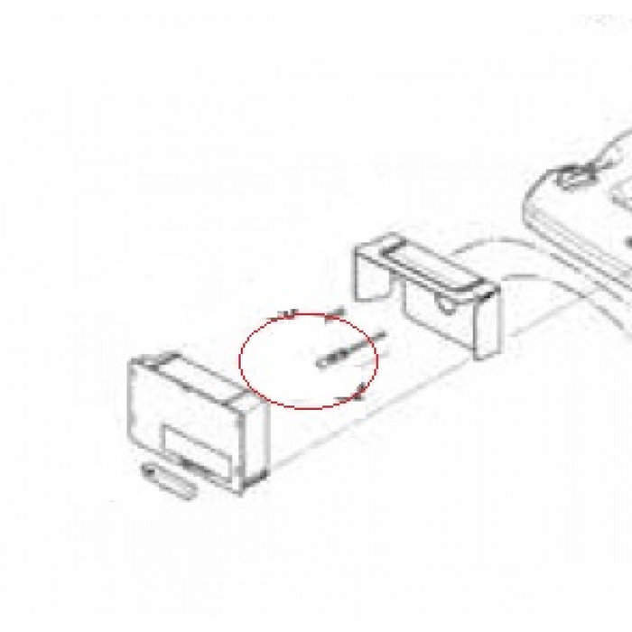 Truma (33)Stekker kachel 2,8mm