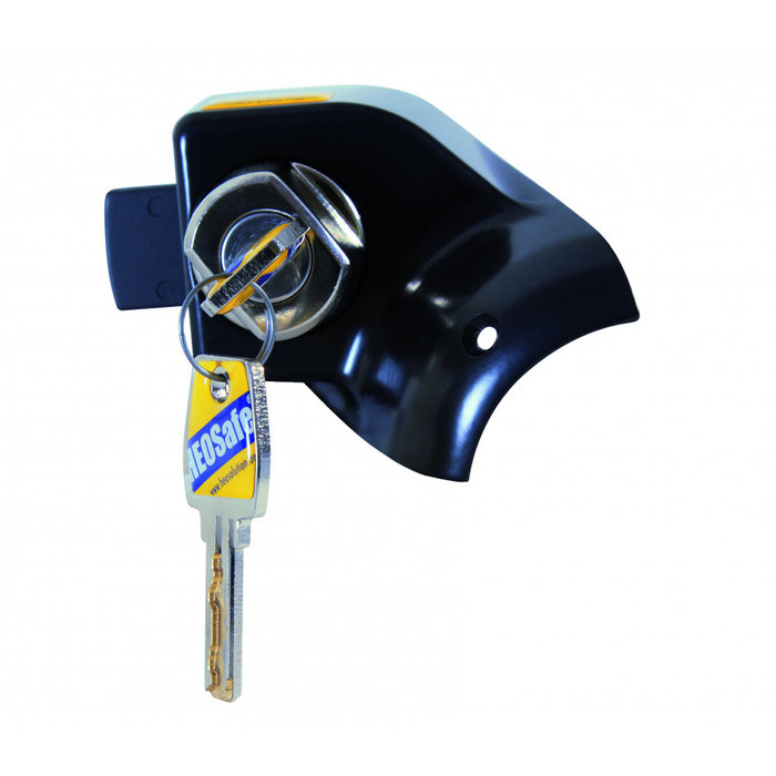 Heosafe HEOSafe Draaiknop met slot Ducato 250/290, Boxer-Jumper 2006 - 2022 Zwart
