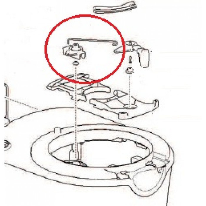 Thetford C220 Saddle Bracket