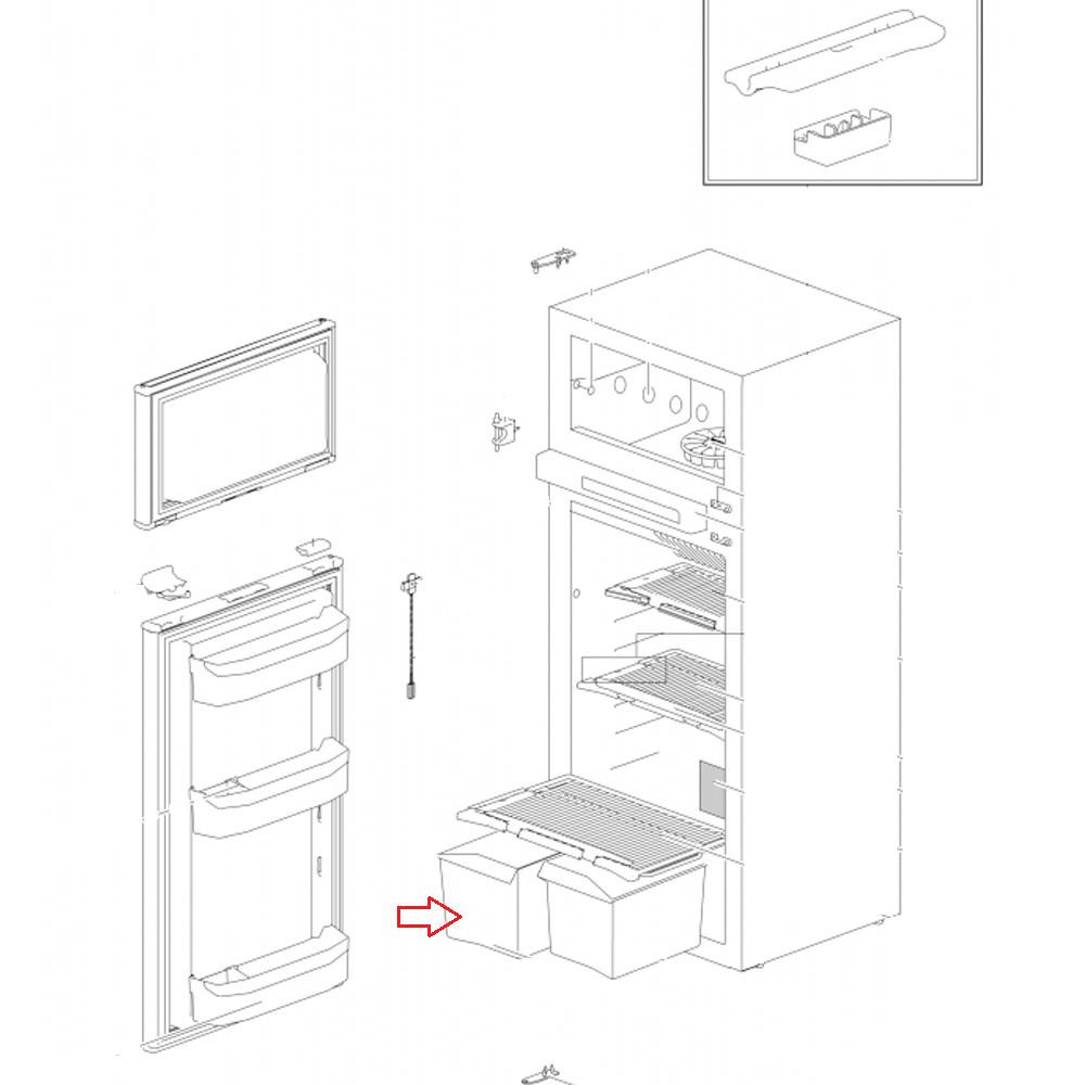 Thetford Thetford Groentebak Links N41**