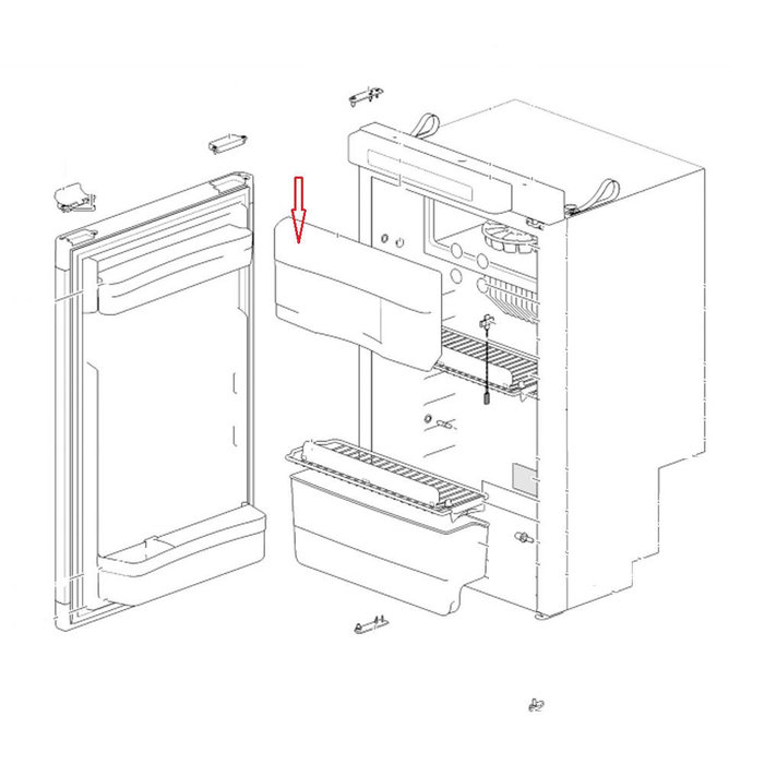 Thetford Thetford Diepvriesdeur N80 / N4080