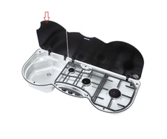 Thetford Thetford Glasplaat Spoelbak 353