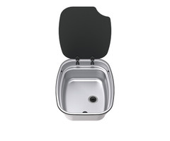 Thetford Thetford Spoelbak Rechthoekig RVS Argent