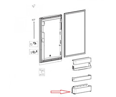 Dometic Dometic RM8400 Deurvak Onder