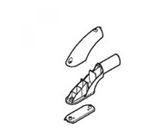 Thule Thule End cap roof rack white