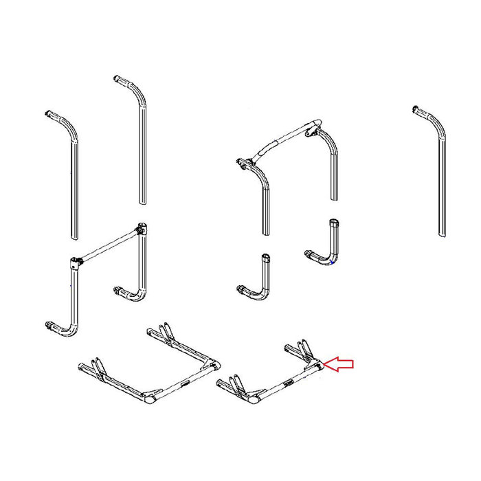 Thule Thule Elite G2 One Bike Platform zonder Rail