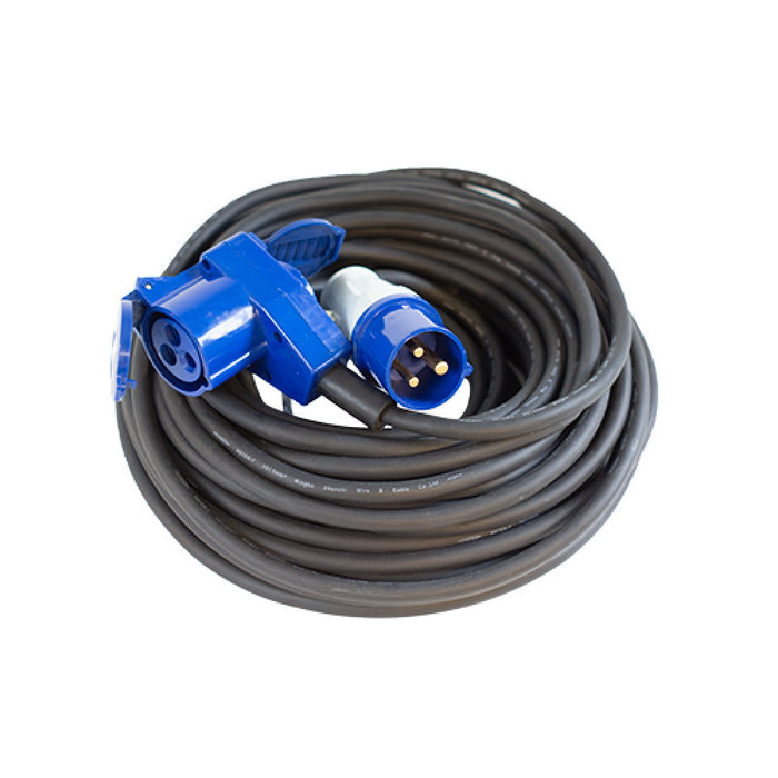 Vechline Vechline Verloopkabel 3x2.5mm² CEE-Winkelkoppeling 25m