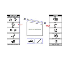Thule Thule Connection Pieces Tension Rafter 5102