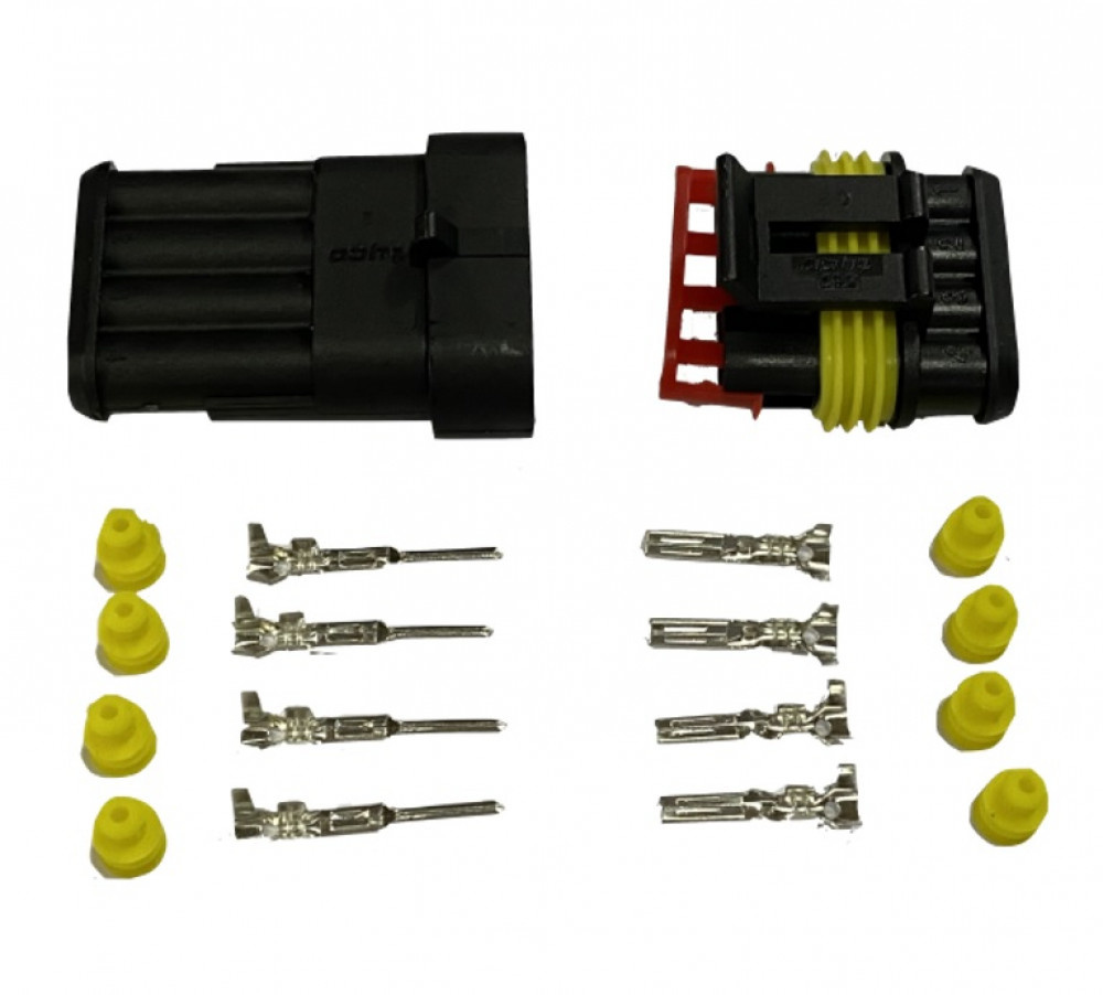 FjordOutdoor Superseal Connector Set 4-Polig