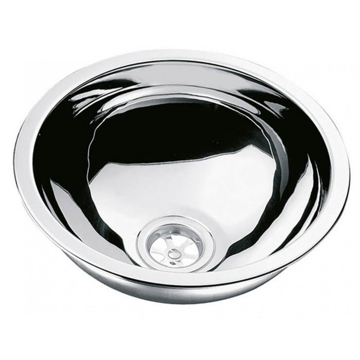 Navy Load Navy Load Spoelbak Rond RVS Ø26–Ø29