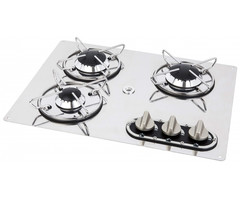 Navyload Navy Load Kookplaat RVS 3-Pits 470x360