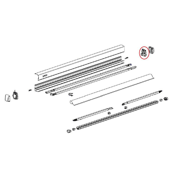 Thule Thule Endplate Assy R 3200