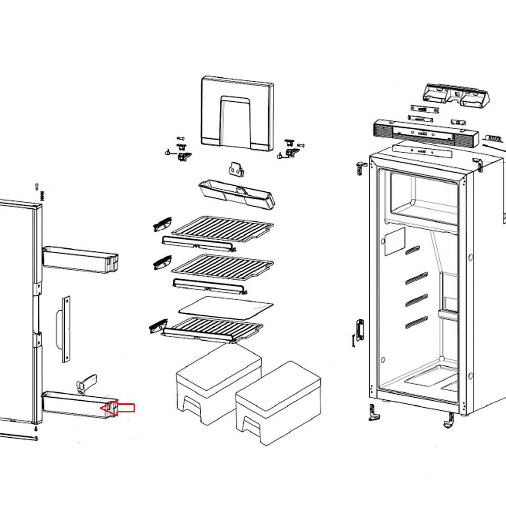 Thetford Thetford Deurbak T2090