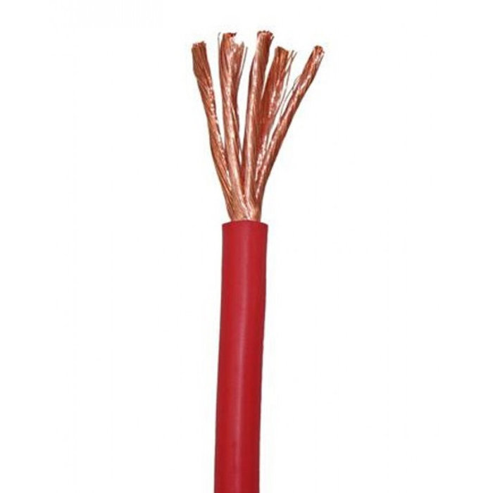 Fjord Outdoor 50 stuks Accukabel 16mm² Dubbel Geïsoleerd Rood