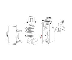 Thetford Thetford Kierstandhouder T1090/T21**
