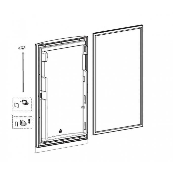 Dometic Dometic Door complete service 525x758 RMS8550