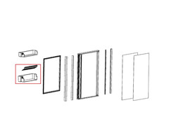 Dometic Dometic RMS10.5 Deurbakje onder