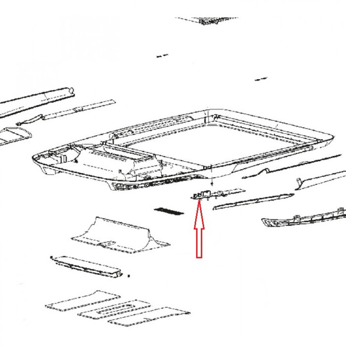 Dometic Dometic Printplaat bedieningspaneel Freshlight
