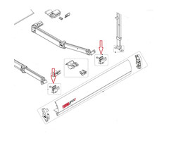 Fiamma Fiamma F65 bevestigingsblokje staander voorlijst