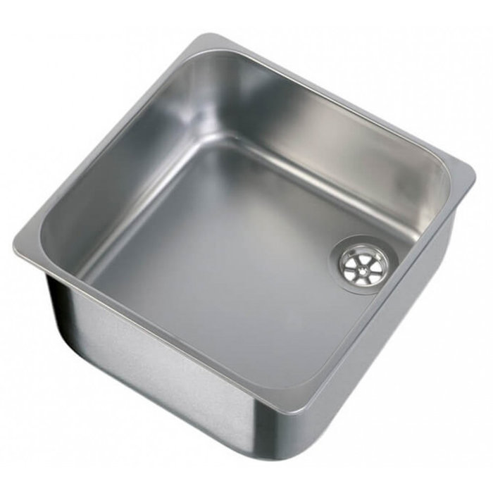 Navy Load Navy Load Spoelbak Vierkant RVS