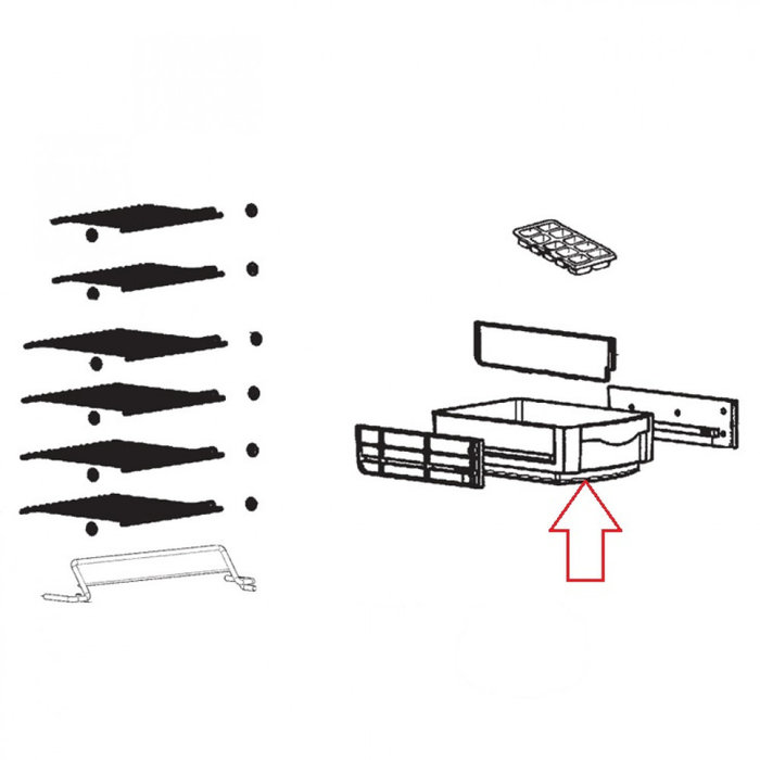 Dometic Dometic RML8230 Groentebak