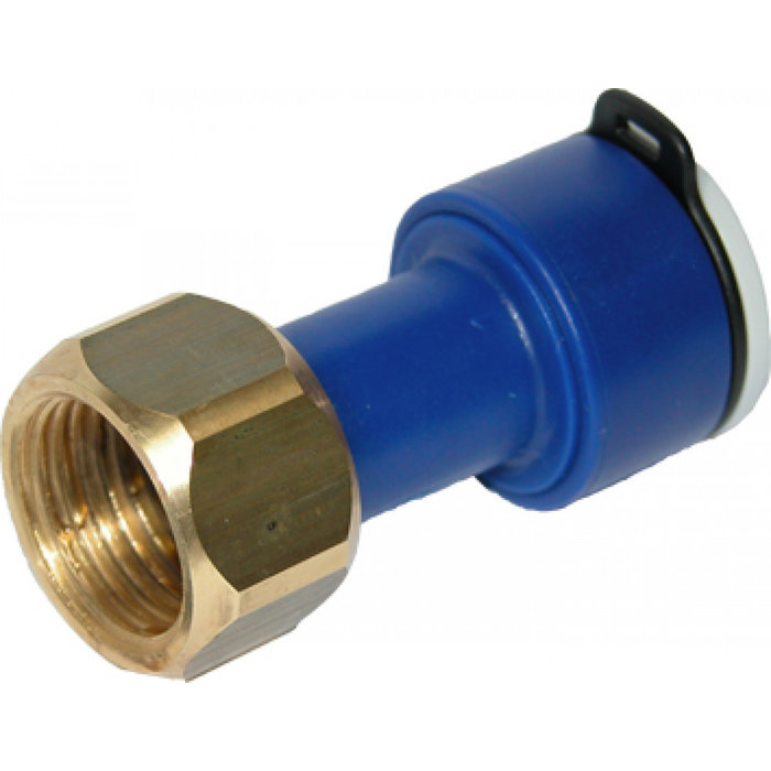 Uniquick Reich UniQuick Verbinder RechtSchroefdraad R1/2 Inch