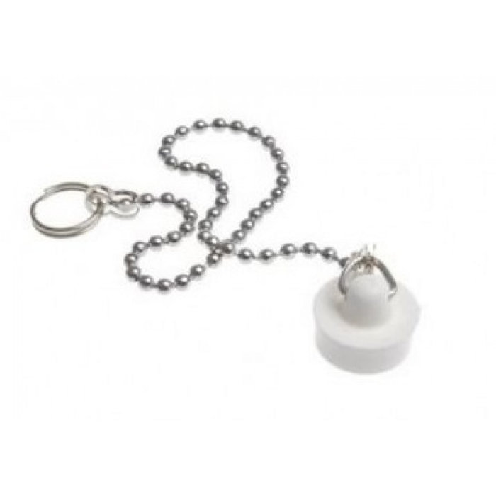 Fjord Outdoor 10 stuks Afvoerstop met Ketting 18-20mm