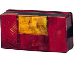 Hella Hella Achterlicht Rem/ Knipper/ Kenteken/ Mist Opbouw Links 12/24V
