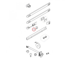 Thule Thule Mounting Rail Screw Nail 100st.