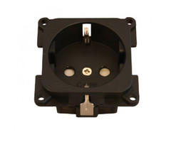 Presto 10 stuks Presto Contactdoos 230V Inbouw S-10.000 Bruin