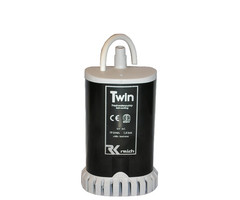 Reich Reich Dompelpomp Twin met Ontluchting + Zeef 12V-19L
