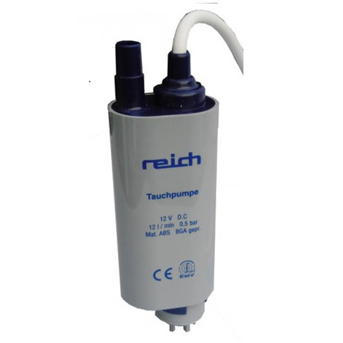 Reich Reich Dompelpomp met Terugslagklep 12V-12L