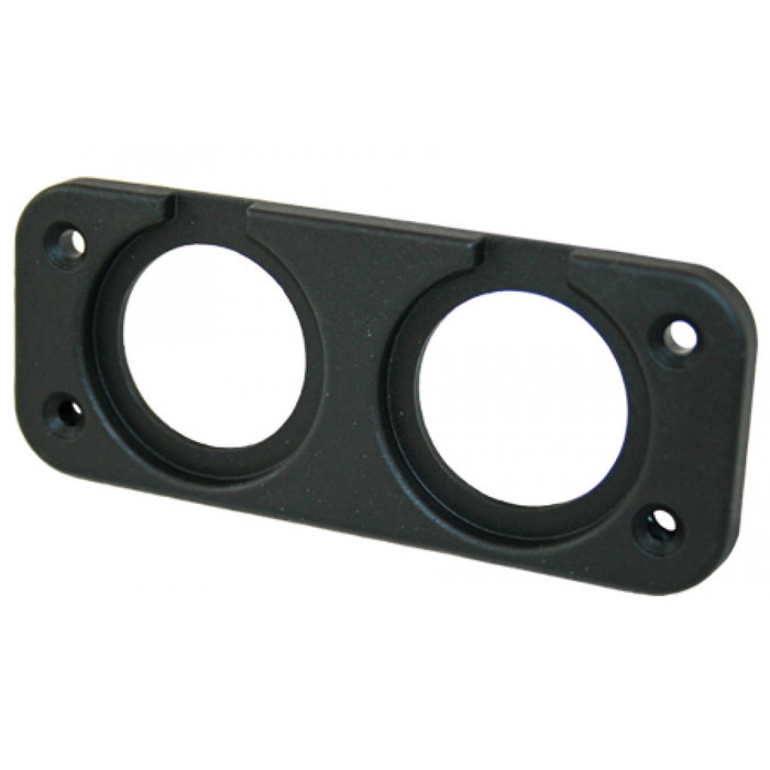 FjordOutdoor Power Line Afdekraam 2-Vaks Inbouw Zwart