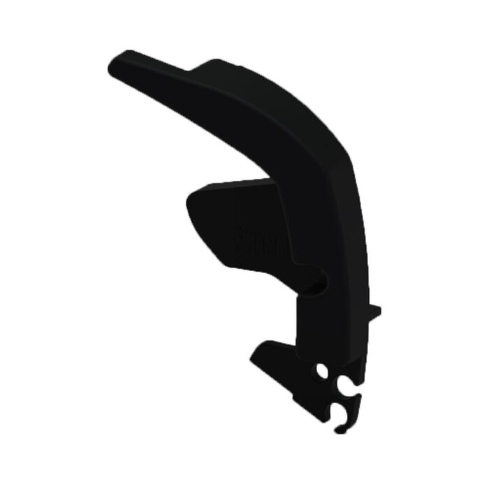 Fiamma Fiamma F80S Eindkap Lead Rail Links Deep Black