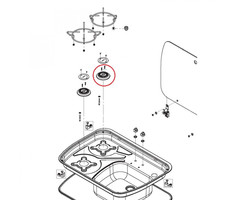 Dometic Dometic Burner Top, Screws, 2pcs 4071442737