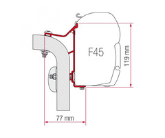 Fiamma Fiamma Hymer B2/Van Adapter 450 F45