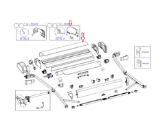 Thule Thule 9200 Cover Housing 400m >05-2014 Geanodiseerd