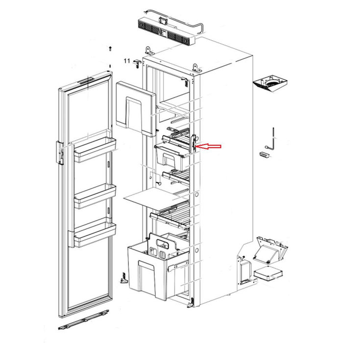 Thetford Thetford Slide Out Box Cover T1152/T2152