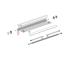 Thule Thule Main Housing Bottom Antraciet 3200 1.90