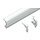 Fiamma F80S Lead Rail met Afdekkap 425 Polar White