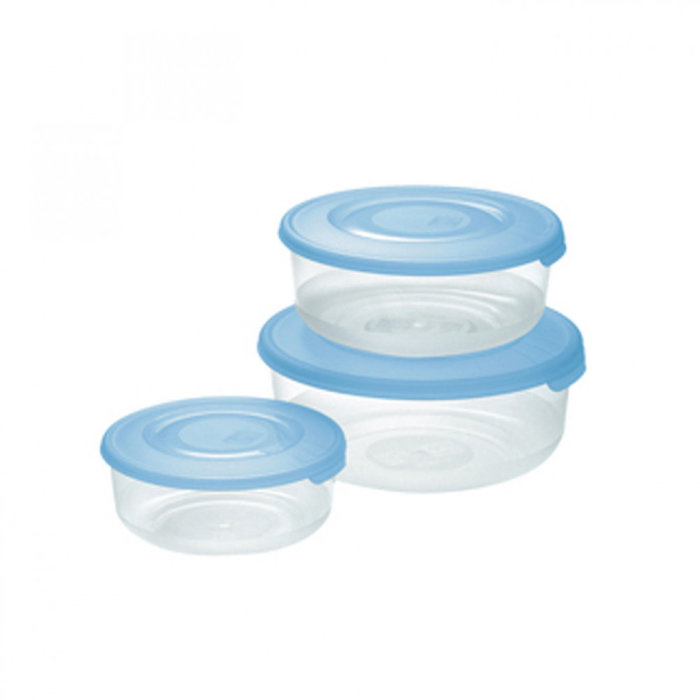 FjordOutdoor Ronde Bewaardozen 1.7-1-0.5L