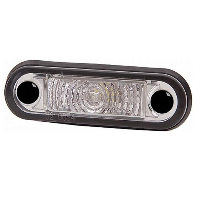 Hella Hella Breedtelicht LED Ovaal Inbouw Wit 12/24V