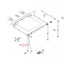 Fiamma Fiamma Staander CaravanStore XL Links 350-550