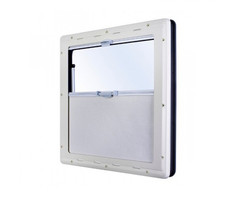 Dometic Dometic S3/S4 Verduisteringsrollo Aluminium/Wit 90x60