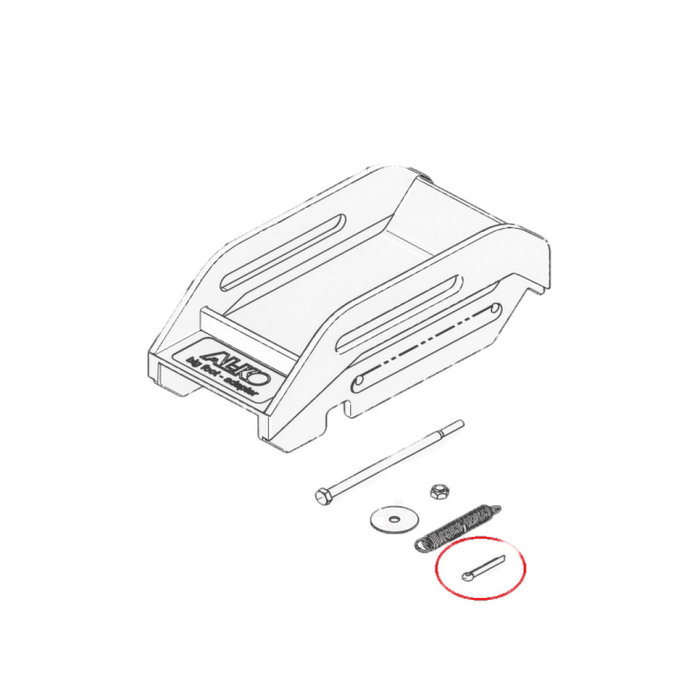 AL-KO AL-KO Big Foot Splitpen 4x25 DIN 94
