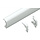 Fiamma F80S Lead Rail met Afdekkap 290 Polar White