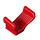 Fiamma Eindkap voor fietsgoot. rood.