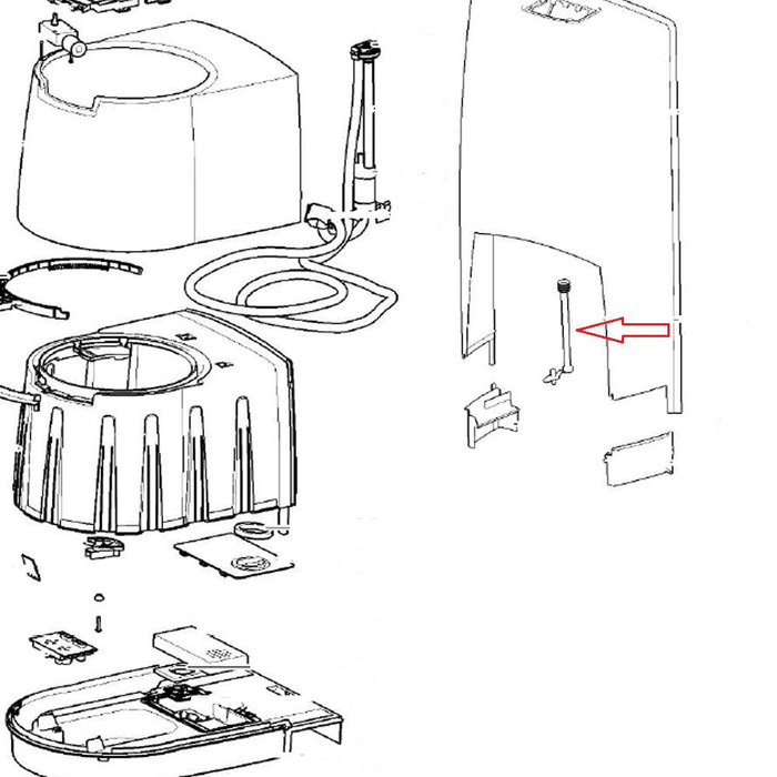 Thetford Thetford SC250/260 Drain