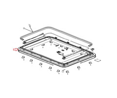 Dometic Dometic Heki 3 Buitenkader